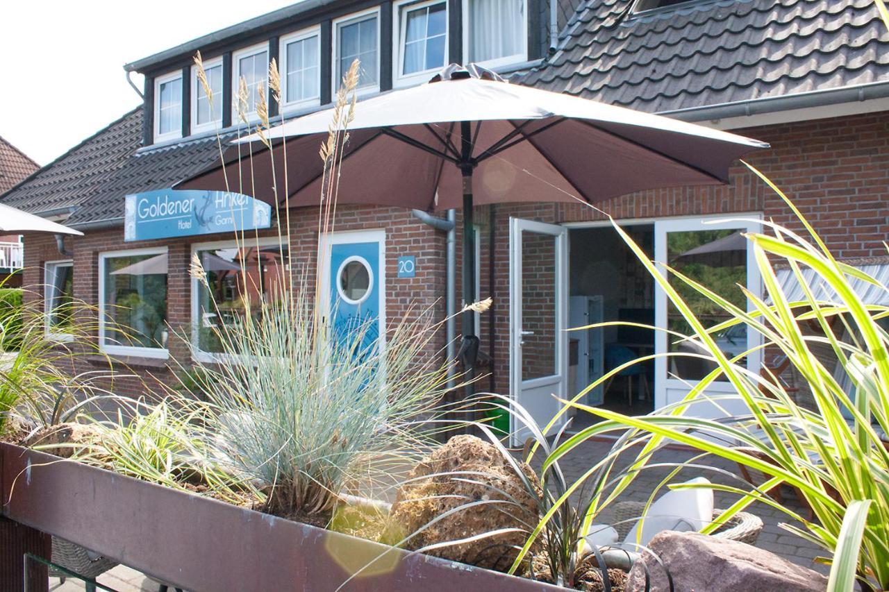 Hotel Garni Goldener Anker Greetsiel Exterior foto